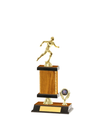 Capped Gold Edged Trophy