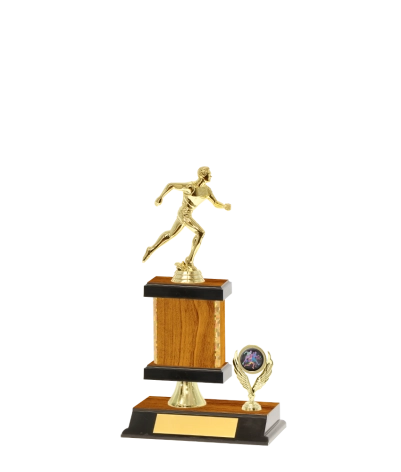 Capped Gold Edged Trophy