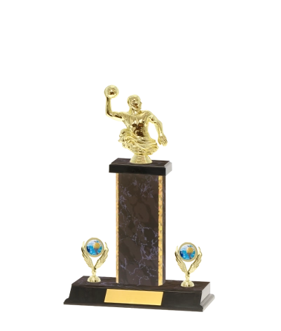 Capped Gold Edged Trophy