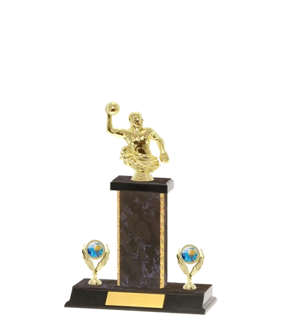 Capped Gold Edged Trophy