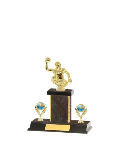 Capped Gold Edged Trophy