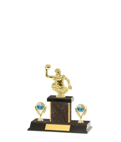 Capped Gold Edged Trophy
