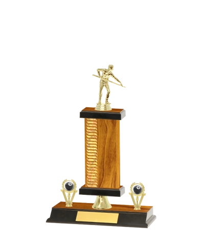 Capped Wave Pattern Trophy