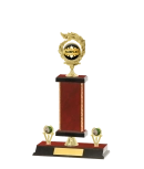 Capped Gold Edged Trophy