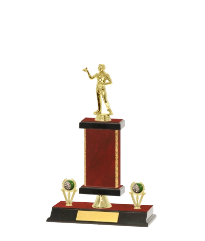 Capped Gold Edged Trophy