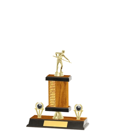 Capped Wave Pattern Trophy