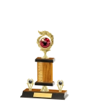 Capped Wave Pattern Trophy