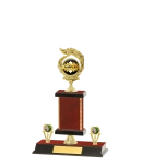 Capped Gold Edged Trophy