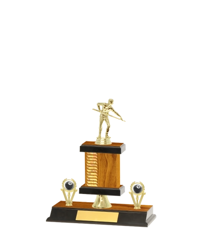 Capped Wave Pattern Trophy