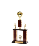Tiered Gold Edge Trophy
