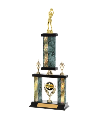 Tiered Wave Pattern Trophy