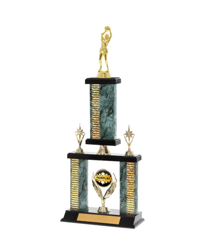 Tiered Wave Pattern Trophy