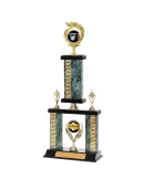 Tiered Wave Pattern Trophy