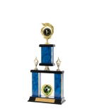 Tiered Gold Edge Trophy