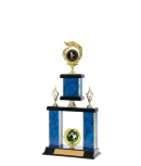 Tiered Gold Edge Trophy
