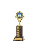 Classic Wave Pattern Trophy