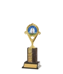 Classic Wave Pattern Trophy