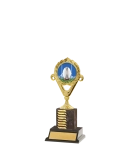 Classic Wave Pattern Trophy