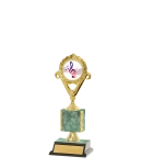 Classic Gold Edged Trophy