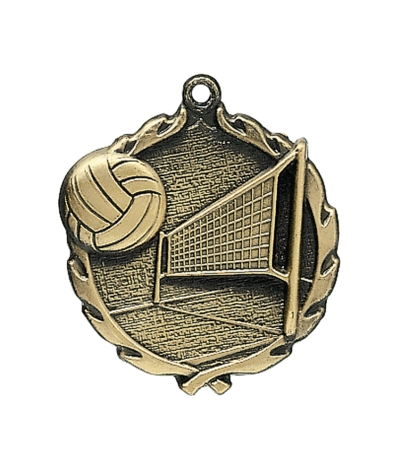 Volleyball - Gold 3D Medal