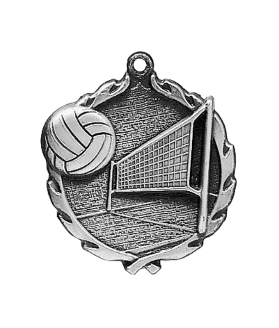 Volleyball - Silver 3D Medal