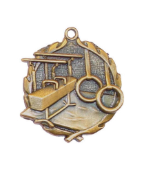 Gym (M) - Gold 3D Medal