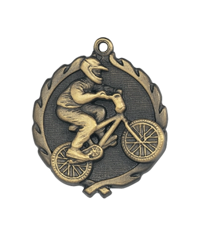 Bmx - Gold 3D Medal
