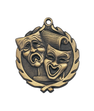 Drama - Gold 3D Medal