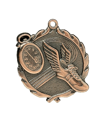 Track - Bronze 3D Medal