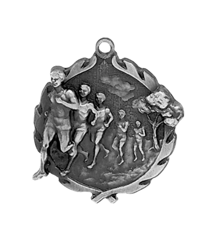 Cross Country (M) - Silver 3D Medal