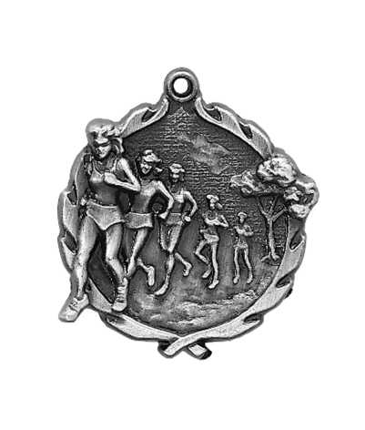 Cross Country (F) - Silver 3D Medal