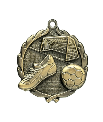 Soccer - Gold 3D Medal