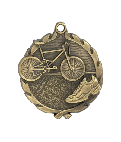 Triathlon - Gold 3D Medal