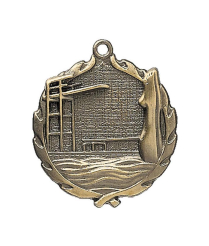 Diving - Gold 3D Medal