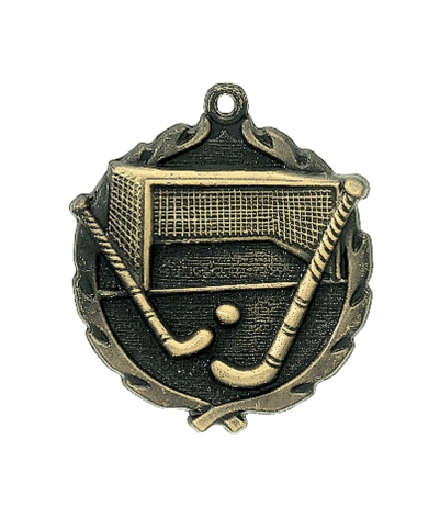 Hockey - Gold 3D Medal