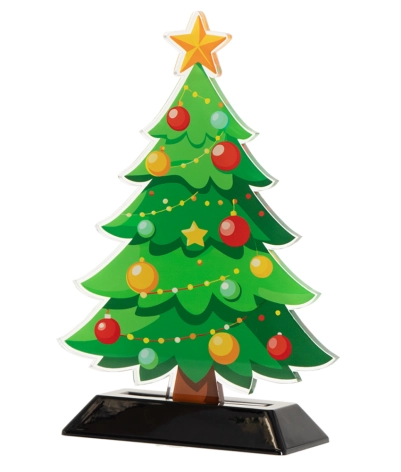 Christmas Tree Acrylic 6mm 