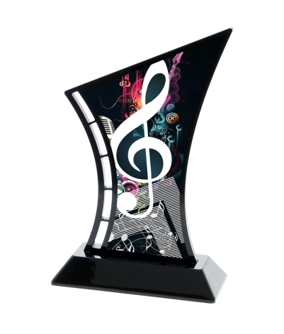 Acrylic Printed Music BK