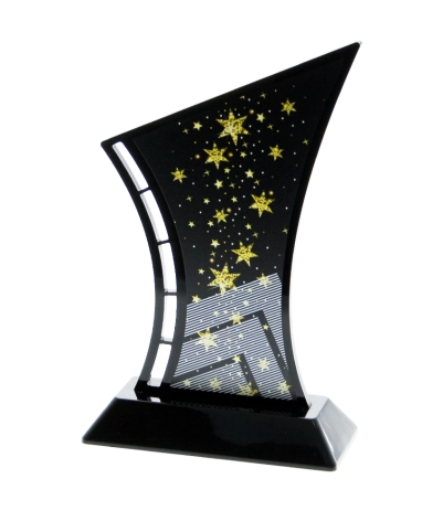 Acrylic Printed Star BK