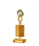 Wave Pattern Trophy