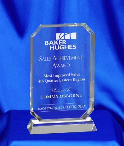 Crystal Bevelled Rectangle