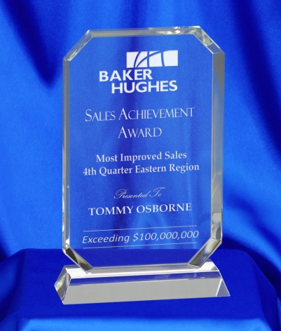 Crystal Bevelled Rectangle