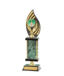 Flame Trophy Gold Edge