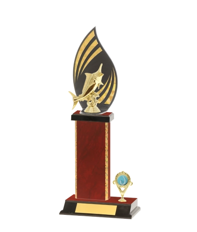 Flame Trophy Gold Edge