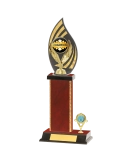 Flame Trophy Gold Edge