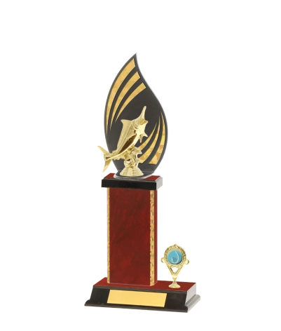 Flame Trophy Gold Edge