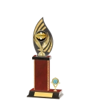 Flame Trophy Gold Edge