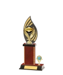 Flame Trophy Gold Edge