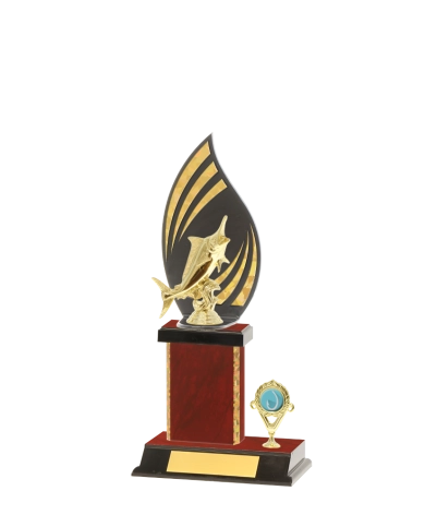 Flame Trophy Gold Edge