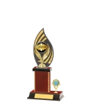 Flame Trophy Gold Edge