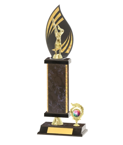 Flame Trophy Gold Edge